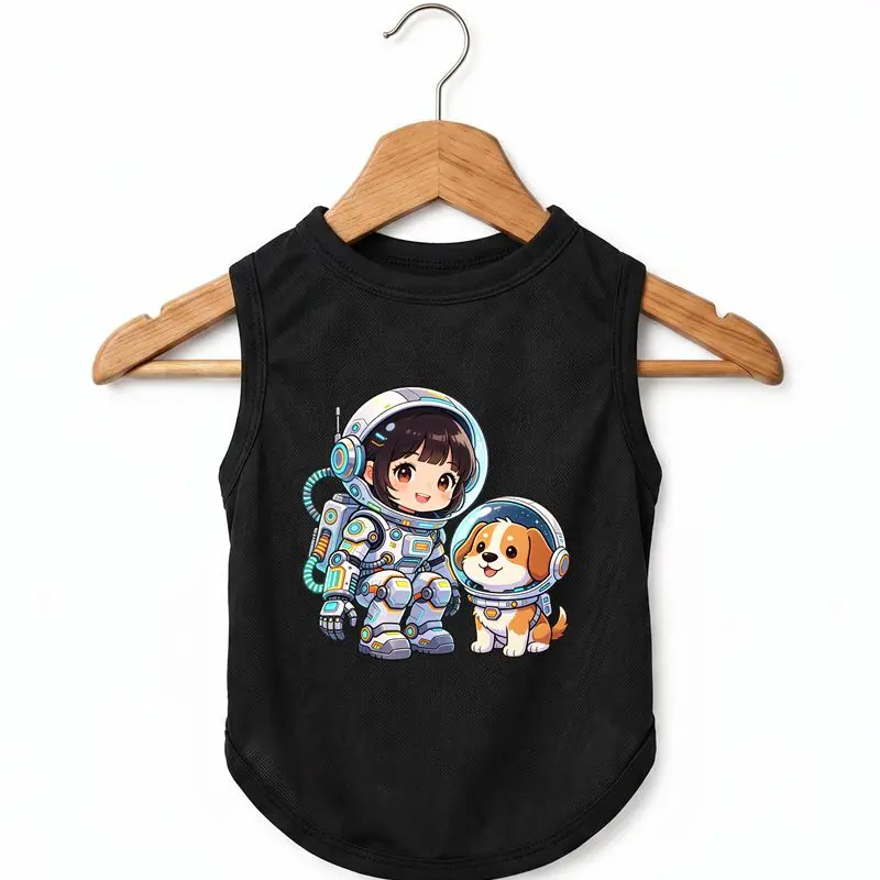 Space Girl Dog Vest, Summer Breathable Pet Clothes, Quick Dry
Space Girl Dog Vest, Summer Breathable Pet Clothes, Quick Dry