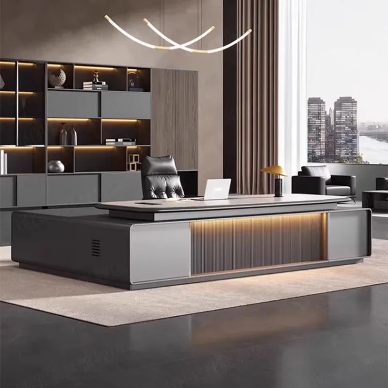 Executive Modern Office Desk Wooden Design Computer Drawer Aesthetic Office Desk European Display Tavolo Commercial Furniture
Executive Modern Office Desk Wooden Design Computer Drawer Aesthetic Office Desk European Display Tavolo Commercial Furniture