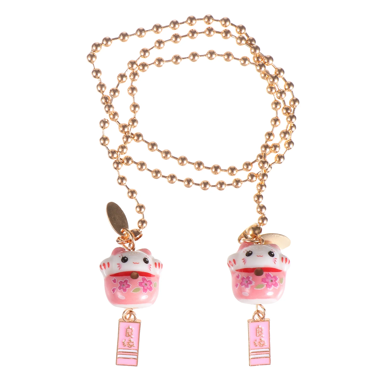 Lucky Cat Pendant Funny Ornament Ceramic Charms Fortune Car Decor Round Hanging Ceramics Rearview
Lucky Cat Pendant Funny Ornament Ceramic Charms Fortune Car Decor Round Hanging Ceramics Rearview