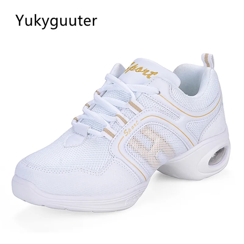 Dance Shoes For Women Modern Soft Outsole Jazz Sneakers Mesh Breathable Lightweight Woman Shoes Heel Dancing Fitness Sport
Dance Shoes For Women Modern Soft Outsole Jazz Sneakers Mesh Breathable Lightweight Woman Shoes Heel Dancing Fitness Sport