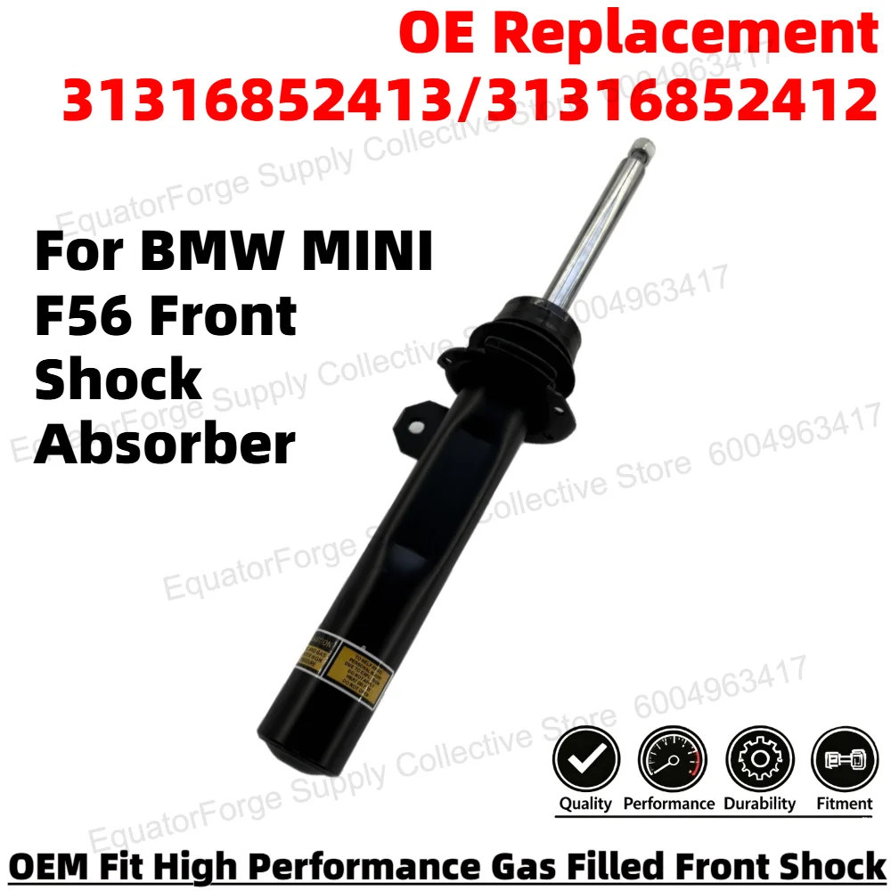 Suitable for BMW MINIF56 ordinary front model shock absorber 31316852413/31316852412
Suitable for BMW MINIF56 ordinary front model shock absorber 31316852413/31316852412