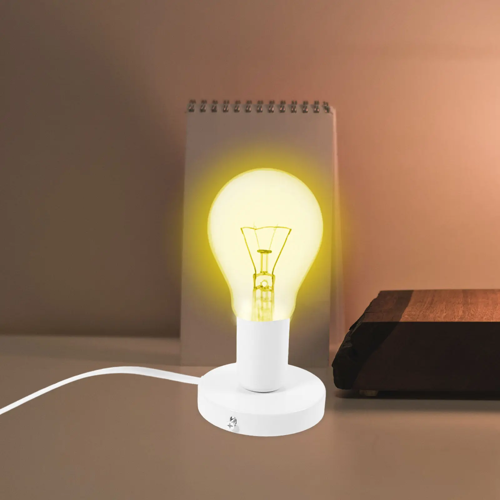 Round Metal Lamp Base for Table Light E27 Holder Solid Aluminum Alloy Build No Burr Anti-Cracking Easy Install Fits Home Office
Round Metal Lamp Base for Table Light E27 Holder Solid Aluminum Alloy Build No Burr Anti-Cracking Easy Install Fits Home Office