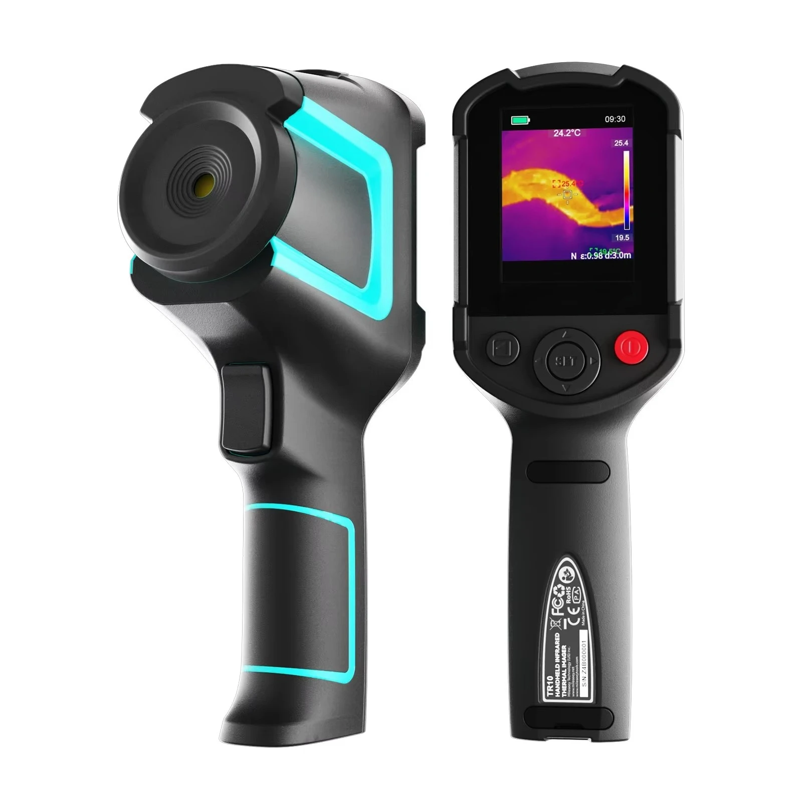 Thermal Camera 320x240 Infrared Resolution 50mk Sensitivity 6 Color Palettes Thermal Imager PCB Repair Water Leak
Thermal Camera 320x240 Infrared Resolution 50mk Sensitivity 6 Color Palettes Thermal Imager PCB Repair Water Leak