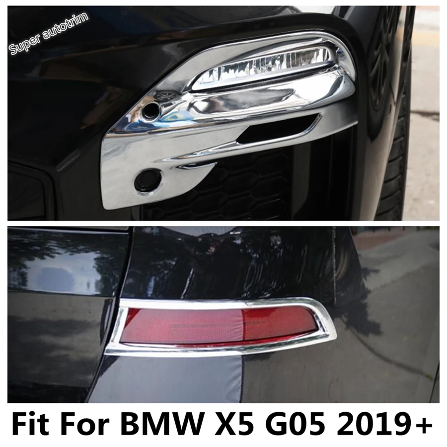 Car Front Rear Fog Lights Lamps Frame Decoration Cover Trim Fit For BMW X5 G05 2019 - 2022 ABS Chrome Accessories Exterior Kit
Car Front Rear Fog Lights Lamps Frame Decoration Cover Trim Fit For BMW X5 G05 2019 - 2022 ABS Chrome Accessories Exterior Kit