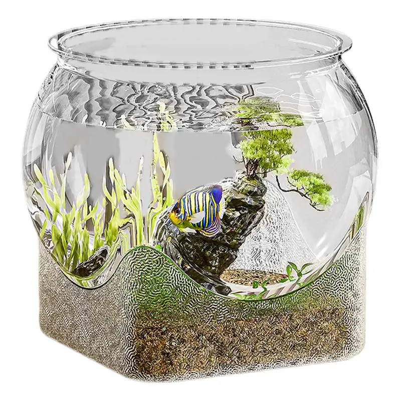 Aquariums Fish Bowls Ultra Clear Round Fish Bowl Desktop Small Aquarium Portable Decorative Vase Fishbowl Tabletop Ornament
Aquariums Fish Bowls Ultra Clear Round Fish Bowl Desktop Small Aquarium Portable Decorative Vase Fishbowl Tabletop Ornament