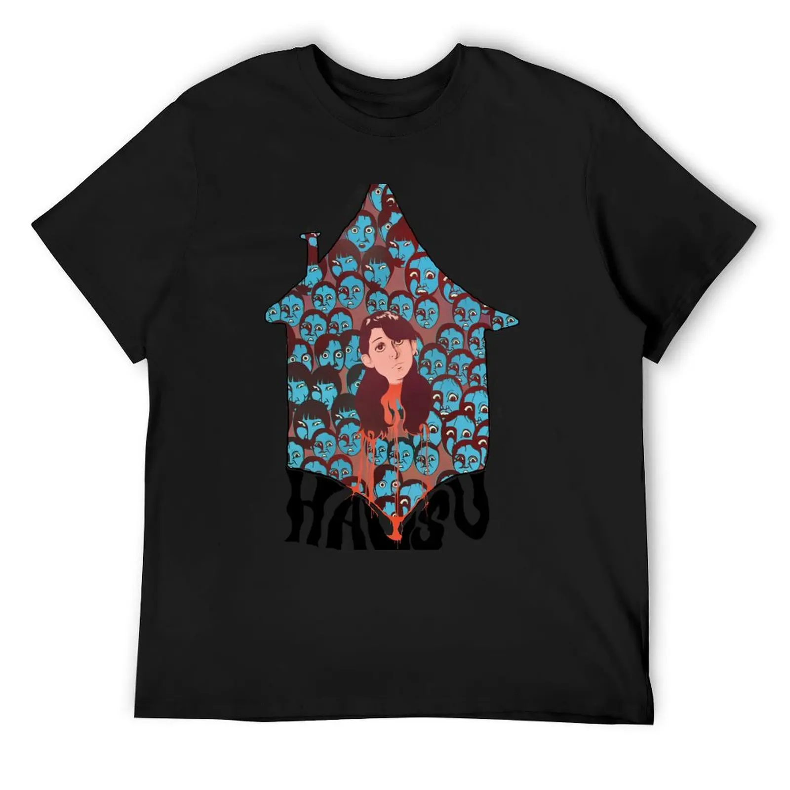 house/hausu T-Shirt topping customizeds rapper graphic tees mens designer clothes
house/hausu T-Shirt topping customizeds rapper graphic tees mens designer clothes