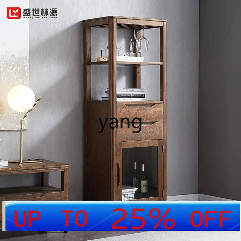 Lmm pure solid wood high hall display cabinet simple glass wine cabinet partition living room solid wood wine rack
Lmm pure solid wood high hall display cabinet simple glass wine cabinet partition living room solid wood wine rack