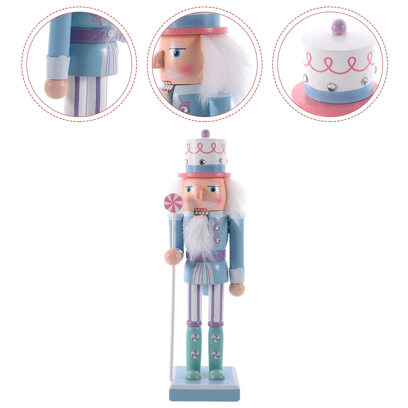 Nutcracker Collectors Ornaments Traditional Clip Christmas Figurine Nutcrackers Xmas Decor Wood
Nutcracker Collectors Ornaments Traditional Clip Christmas Figurine Nutcrackers Xmas Decor Wood