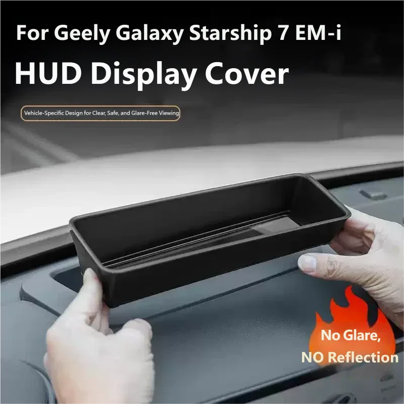 For Geely Galaxy Starship 7 EM-i Geely EX5 EM-i 2026 Car Head Up Display Protective Cover HUD Dust Cover Interior Accessories
For Geely Galaxy Starship 7 EM-i Geely EX5 EM-i 2026 Car Head Up Display Protective Cover HUD Dust Cover Interior Accessories