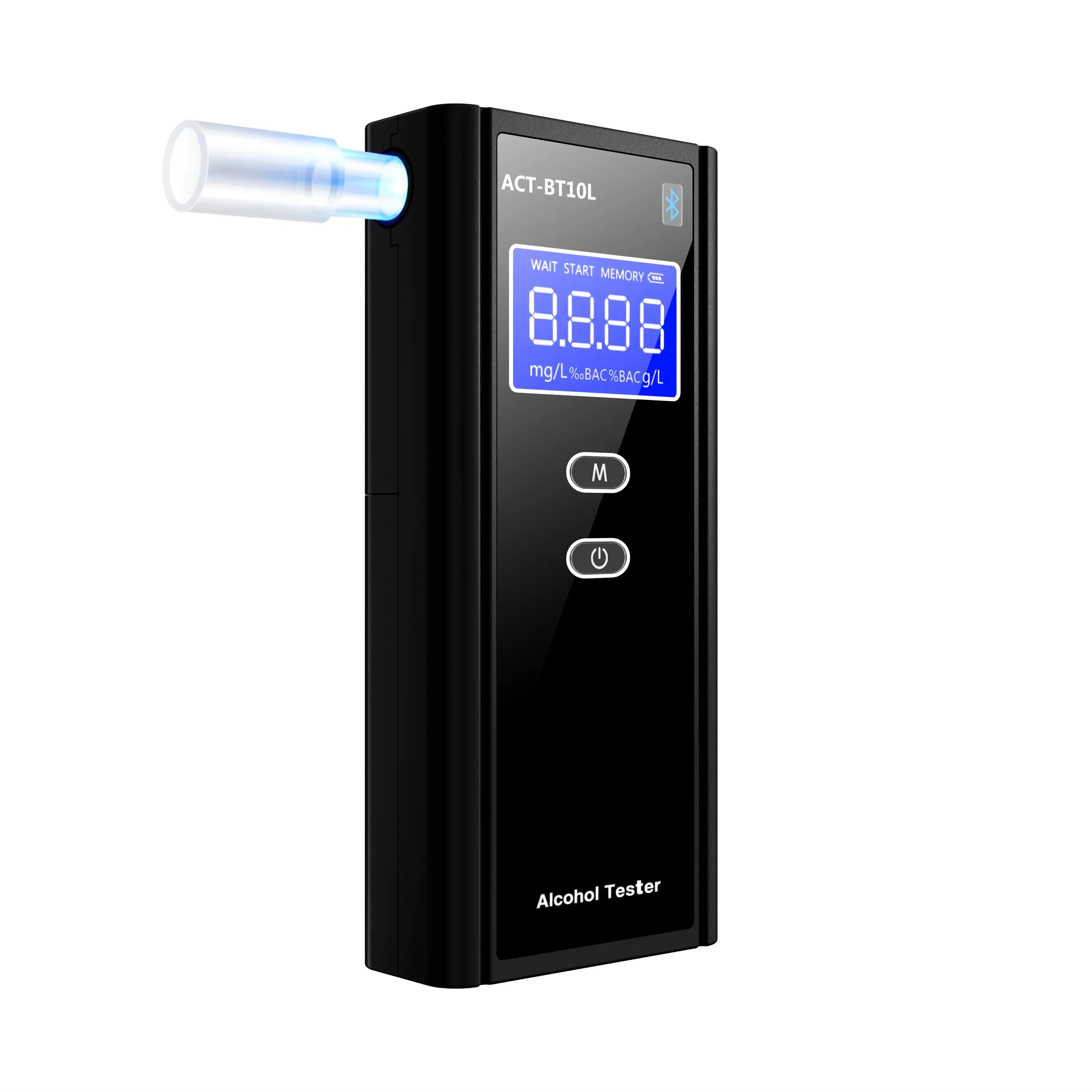 Factory Sale Breathalyzer bluetooth Alcohol Tester Driver test Alcohol Meter
Factory Sale Breathalyzer bluetooth Alcohol Tester Driver test Alcohol Meter
