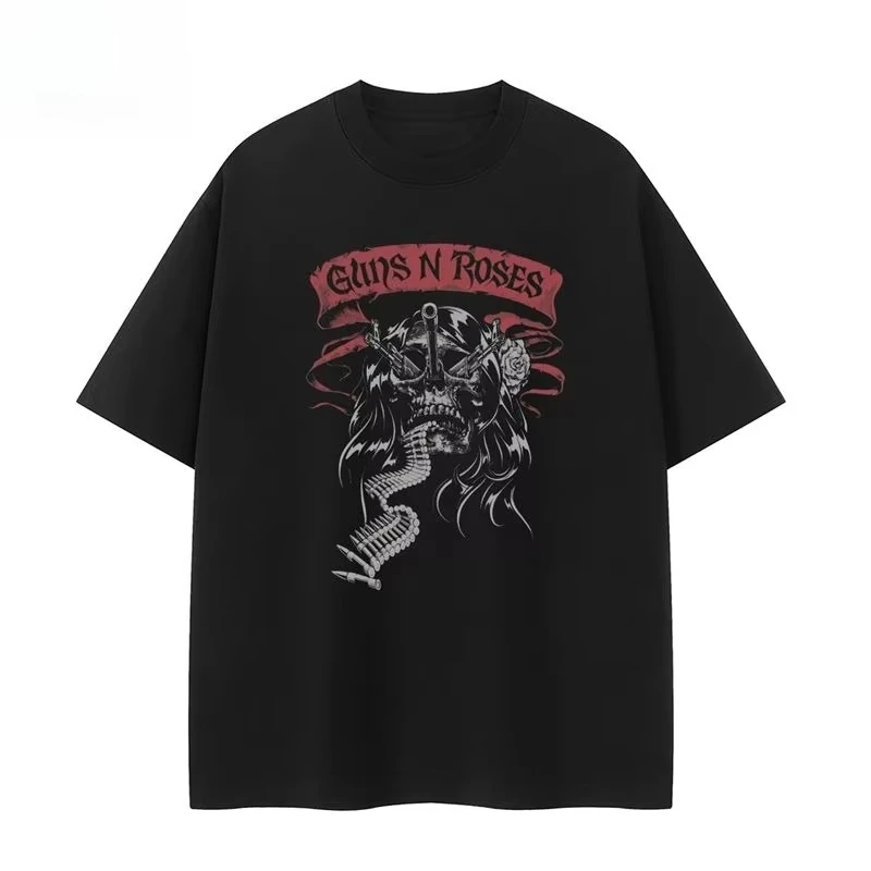 Guns N Roses Guns Band Vintage Men's and Women's T-Shirt American Street VTG Shoulder Cotton Crew Neck Rock Short Sleeve
Guns N Roses Guns Band Vintage Men's and Women's T-Shirt American Street VTG Shoulder Cotton Crew Neck Rock Short Sleeve