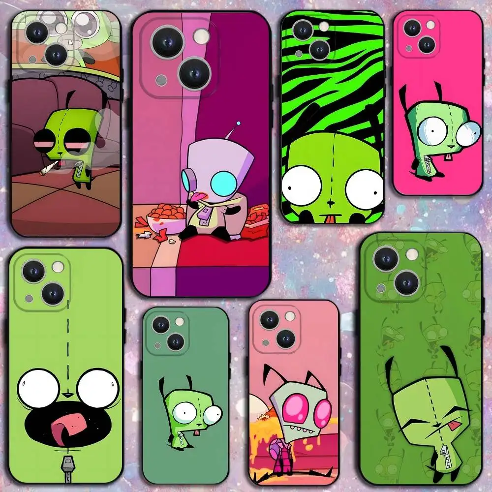 I-Invader Zim Gir Phone Case For iPhone 16,15,14,13,12,11 Plus,Pro Max,XS,X,XR,SE,Mini,8,7,Soft Silicone Black Cover
I-Invader Zim Gir Phone Case For iPhone 16,15,14,13,12,11 Plus,Pro Max,XS,X,XR,SE,Mini,8,7,Soft Silicone Black Cover