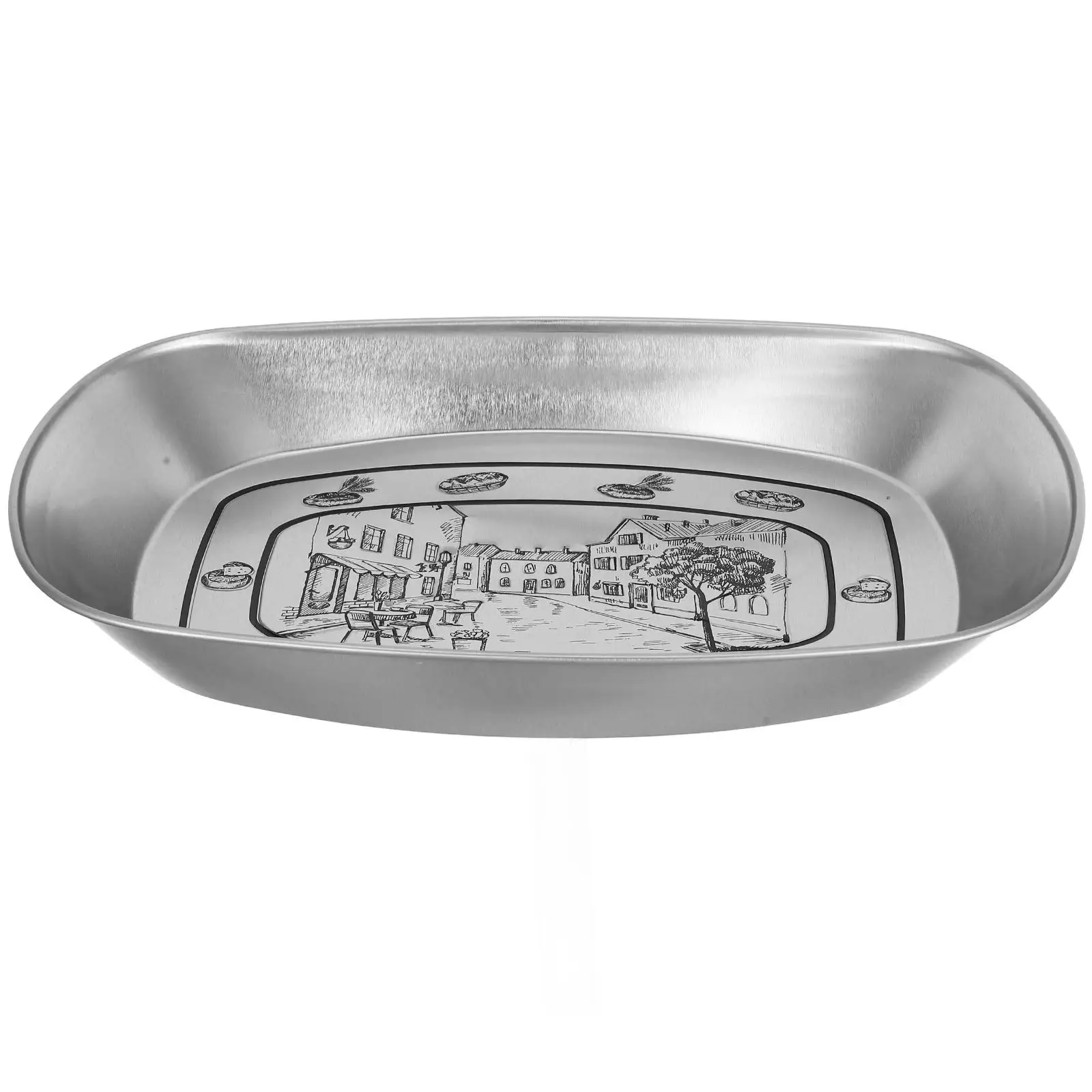 Tinplate Tableware Microwave Safe Reusable Plates Portable Stainless Steel Fruit Bowl
Tinplate Tableware Microwave Safe Reusable Plates Portable Stainless Steel Fruit Bowl