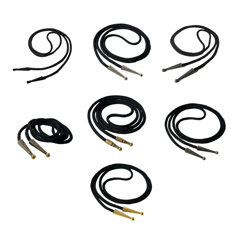 Adjustable Nylon Bolo Tie Cord With Metal Engraved Pendant For Handmade Necktie Crafting Decorative Accessories
Adjustable Nylon Bolo Tie Cord With Metal Engraved Pendant For Handmade Necktie Crafting Decorative Accessories