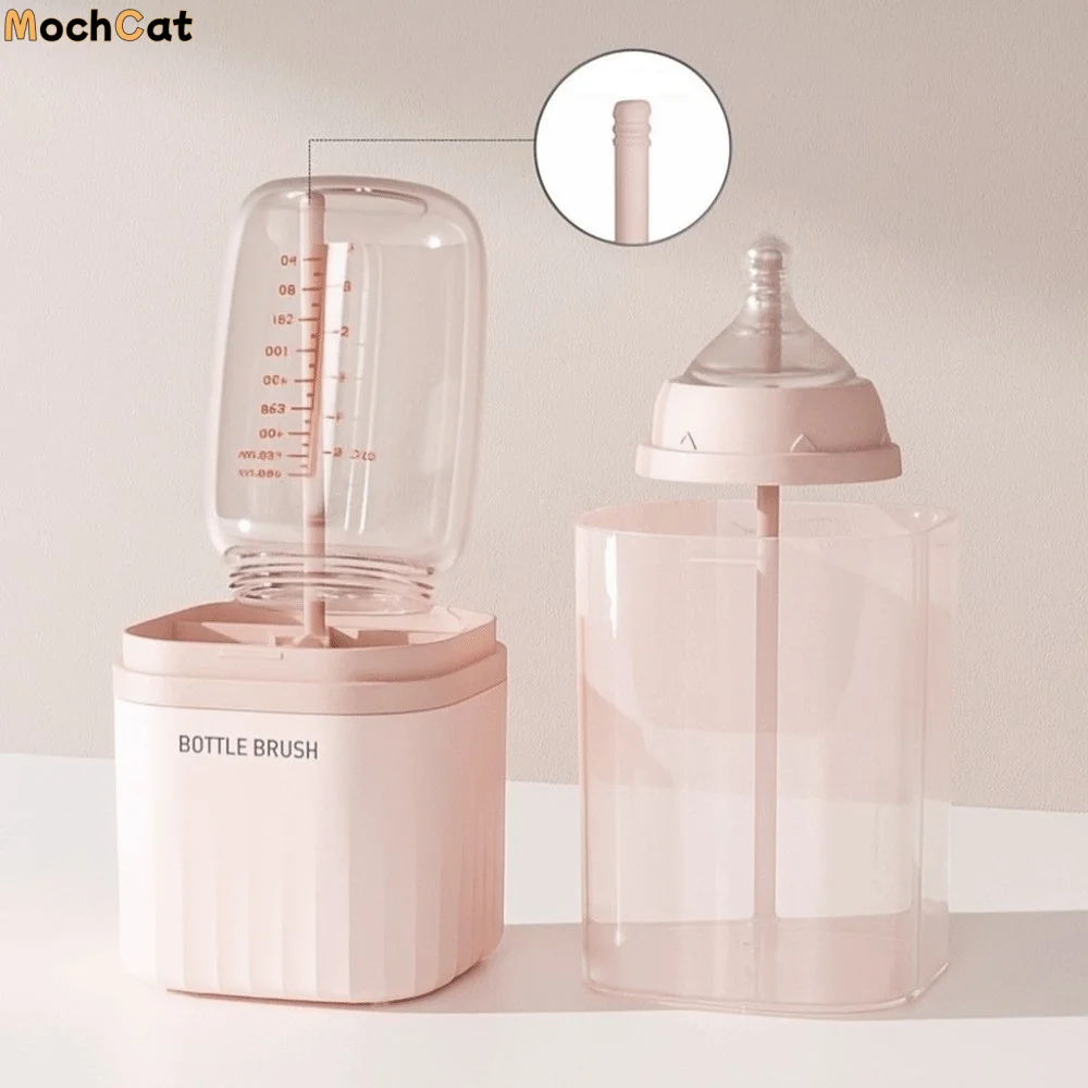 6pcs/set Multi-functional Milk Bottle Cleaning Brush Set Anti-lost Drain Bracket Baby Nipple Brush Kit Silicone
6pcs/set Multi-functional Milk Bottle Cleaning Brush Set Anti-lost Drain Bracket Baby Nipple Brush Kit Silicone