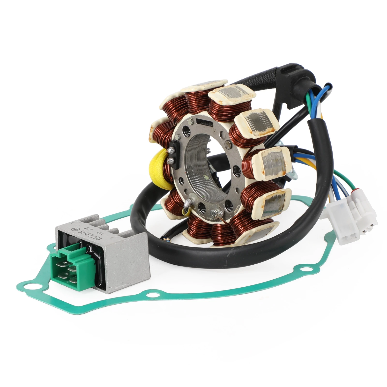 Artudatech Magneto Stator+Voltage Rectifier+Gasket For Yamaha XT125R XT125X 2005-2006 Motorcycle Accessories
Artudatech Magneto Stator+Voltage Rectifier+Gasket For Yamaha XT125R XT125X 2005-2006 Motorcycle Accessories