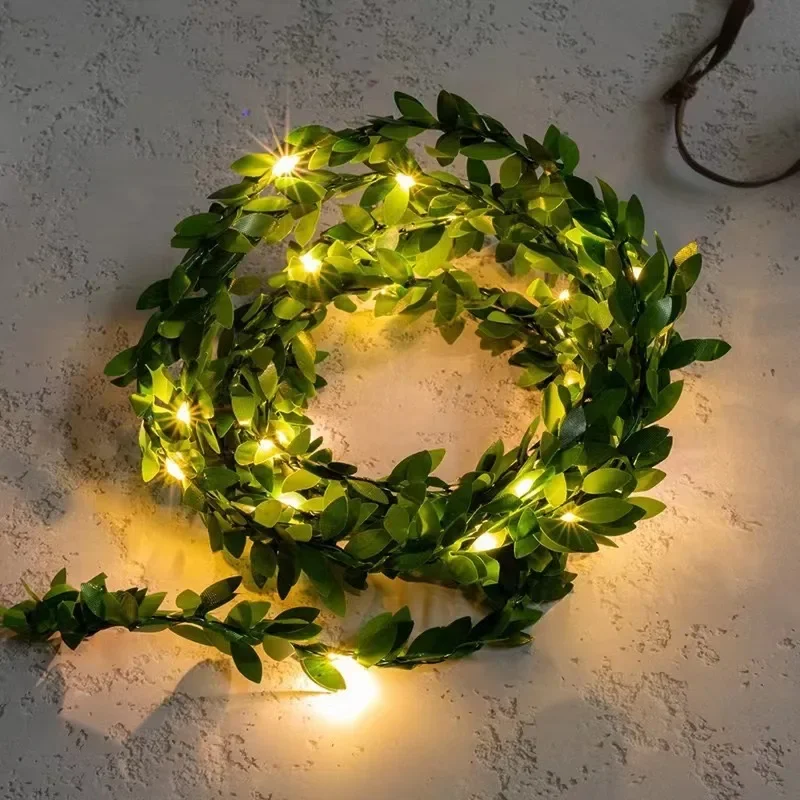 Indoor and Outdoor Garden Leaf Colored Light Led Simulation Green Leaf Rattan Copper Wire Light String Christmas Led Lights
Indoor and Outdoor Garden Leaf Colored Light Led Simulation Green Leaf Rattan Copper Wire Light String Christmas Led Lights