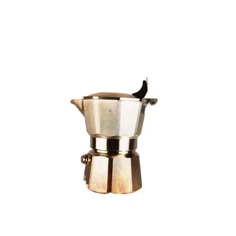 Pure stainless steel mocha pot camping triple double valve boiled coffee household espresso portable hand punch
Pure stainless steel mocha pot camping triple double valve boiled coffee household espresso portable hand punch