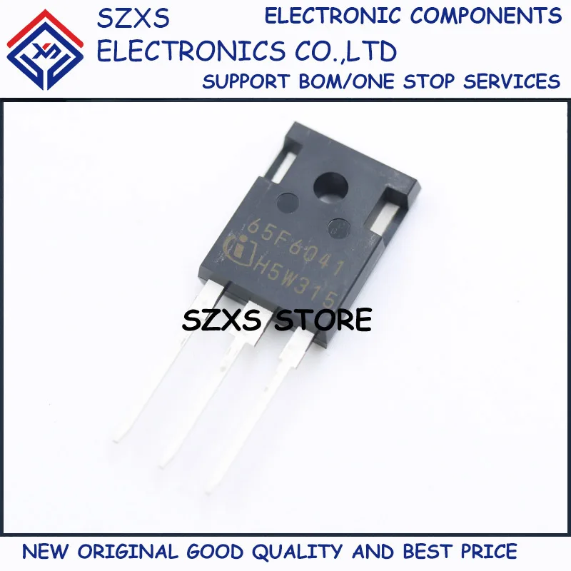 New Original 2Pcs 65F6041 IPW65R041CFD TO-247 650V 68.5A MOSFET Field-effect Transistor In Stock Good Quality
New Original 2Pcs 65F6041 IPW65R041CFD TO-247 650V 68.5A MOSFET Field-effect Transistor In Stock Good Quality