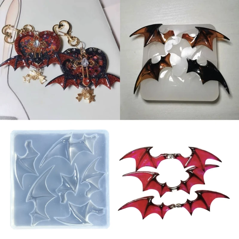 Demon Wings Silicone Mold Hollow Epoxy Shaker Fillings Silicone Molds Epoxy Resin Filler Mold for Quicksand Resin Mold 
Demon Wings Silicone Mold Hollow Epoxy Shaker Fillings Silicone Molds Epoxy Resin Filler Mold for Quicksand Resin Mold