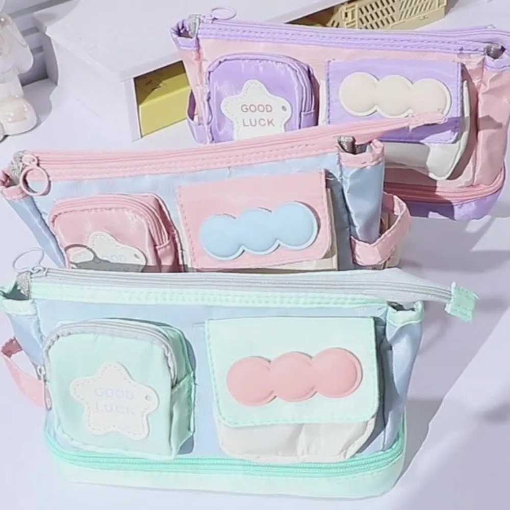 Multilayer Y2K Star Stationery Bag Desktop Storage Large Capacity Korean Pencil Case Cosmetics Card Pen Handheld
Multilayer Y2K Star Stationery Bag Desktop Storage Large Capacity Korean Pencil Case Cosmetics Card Pen Handheld