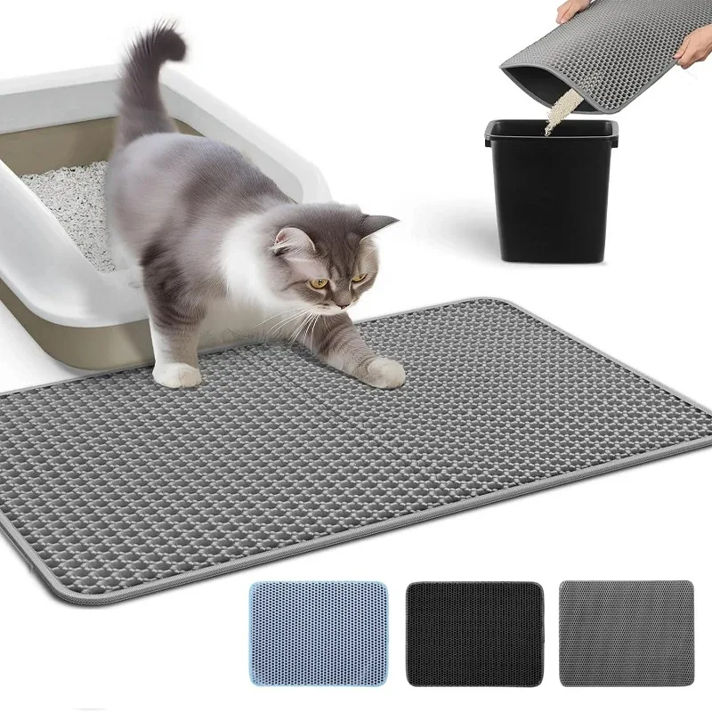 Cat Litter Mat Water Urine Proof Double Layer Pet Foldable Cat Litter Trapping Pet Carpet Bed Pads For Cats Pet Clean Supplies
Cat Litter Mat Water Urine Proof Double Layer Pet Foldable Cat Litter Trapping Pet Carpet Bed Pads For Cats Pet Clean Supplies