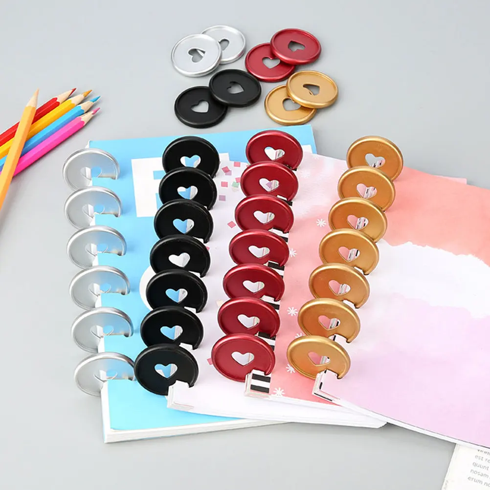 10Pcs Plastic Frosted Binding Discs Book Binder Rings Heart Buckle Bright Colors Notebook Accessories for Students Office
10Pcs Plastic Frosted Binding Discs Book Binder Rings Heart Buckle Bright Colors Notebook Accessories for Students Office