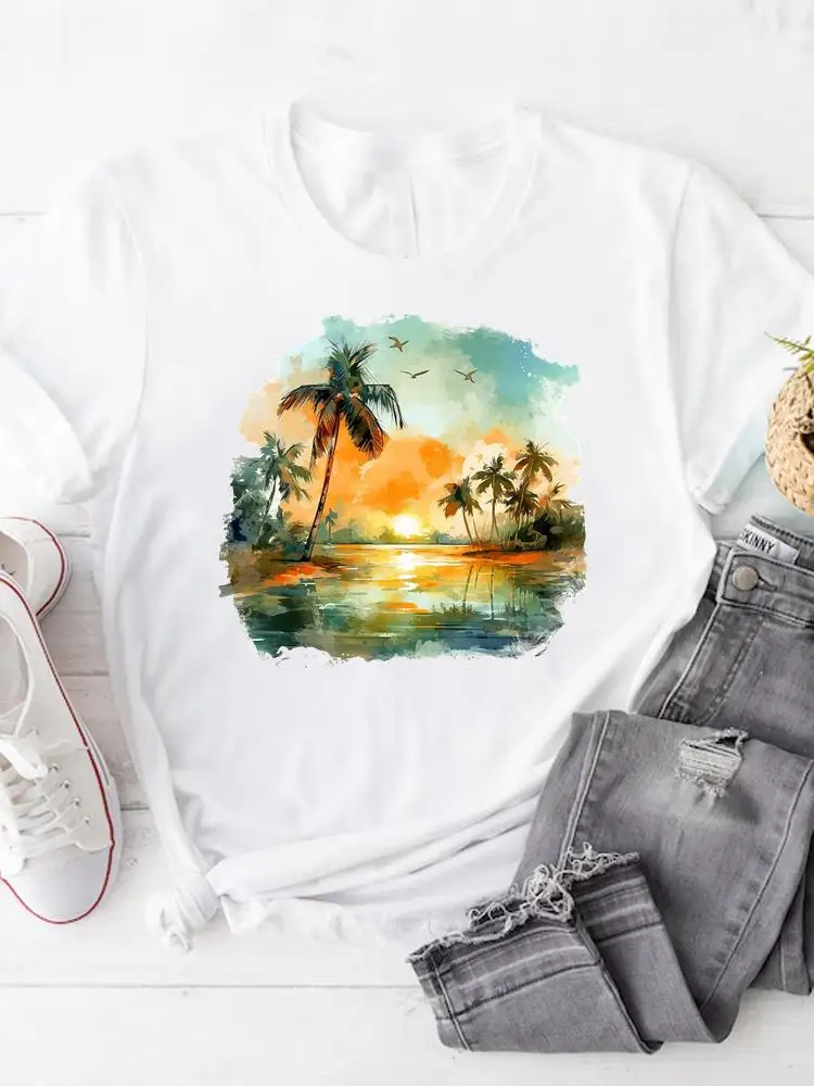 Watercolor Lovely Style Womens T Female Short Sleeve Tshirts Clothing Tee Top Casual Graphic T-shirts Lady Women Fashion Clothes
Watercolor Lovely Style Womens T Female Short Sleeve Tshirts Clothing Tee Top Casual Graphic T-shirts Lady Women Fashion Clothes