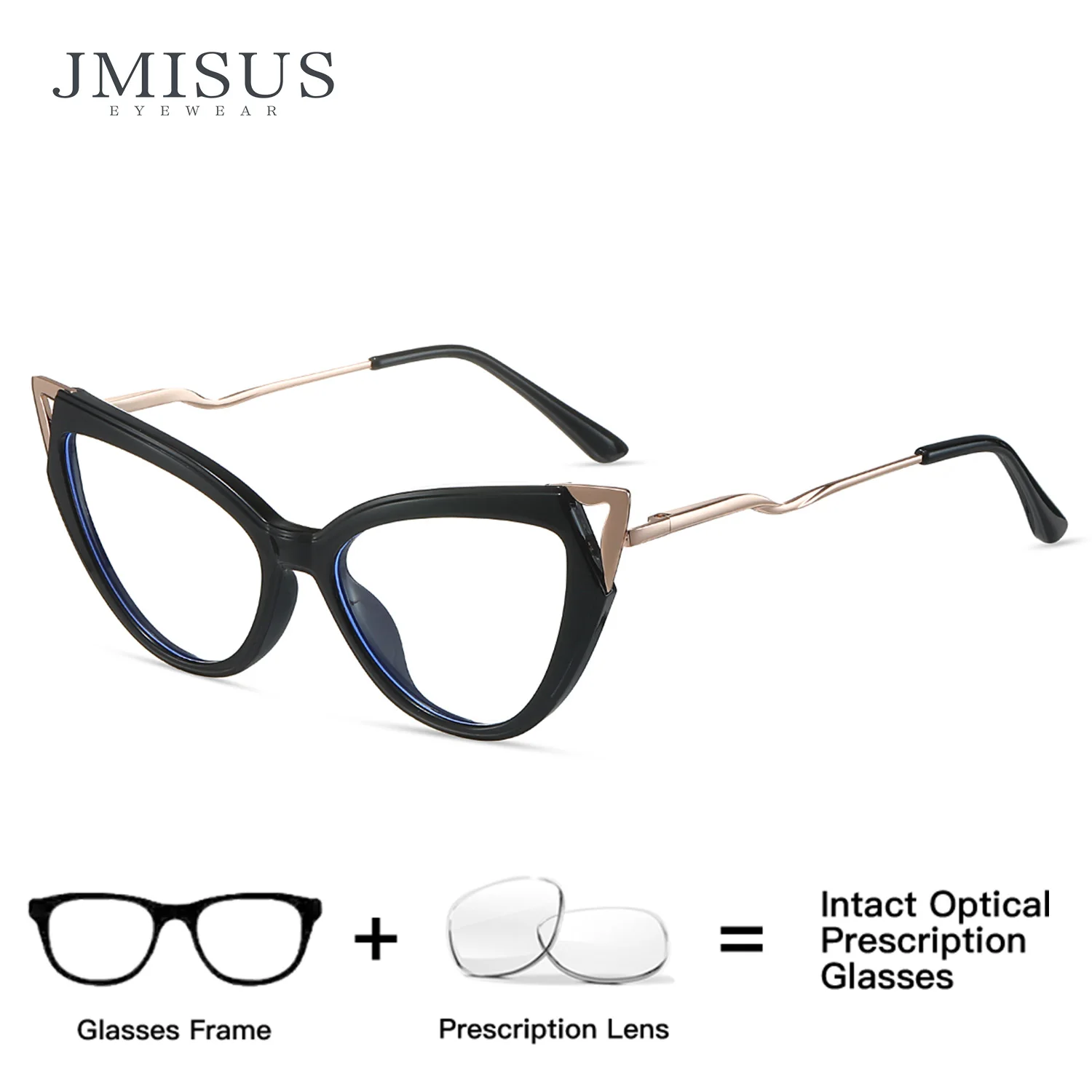 JMISUS Classic Handmade Acetate Cat Eye Progressive Multifocal Lenses Blue Light Blocking Square Prescription Eyeglasses
JMISUS Classic Handmade Acetate Cat Eye Progressive Multifocal Lenses Blue Light Blocking Square Prescription Eyeglasses