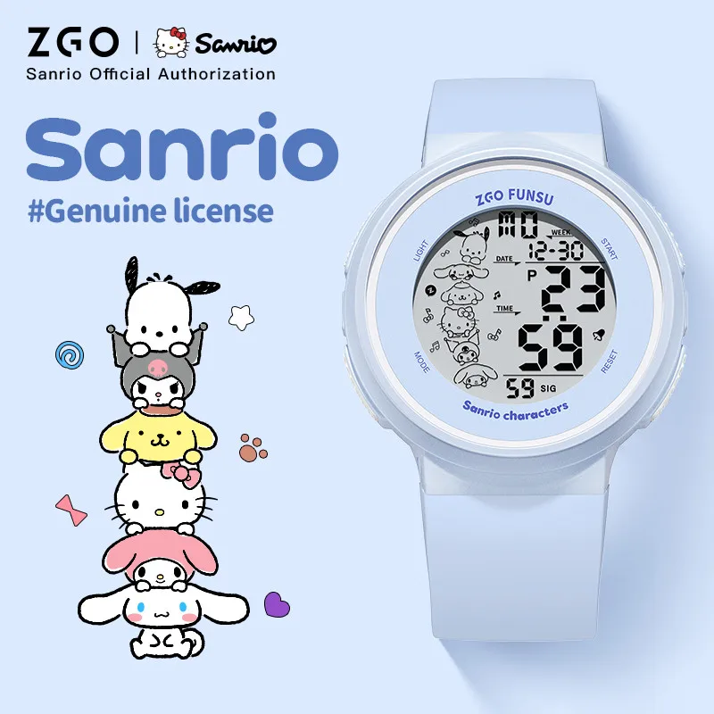 Детские часы ZGO Sanrio Cinnamoroll, стильные и спортивные электронные цифровые часы для студентов, бесшумные с функцией будильника, подарок 8551
Детские часы ZGO Sanrio Cinnamoroll, стильные и спортивные электронные цифровые часы для студентов, бесшумные с функцией будильника, подарок 8551