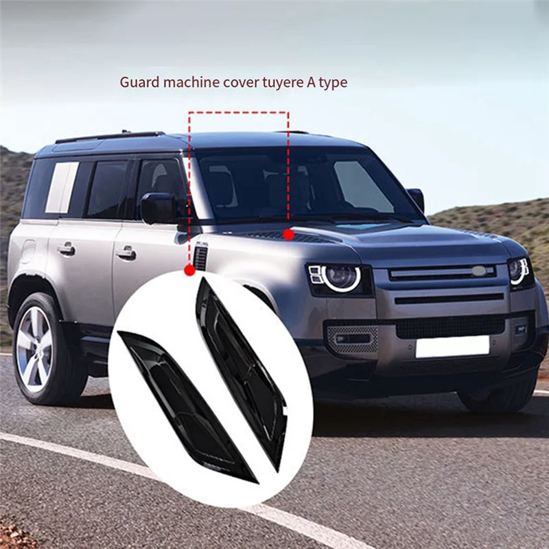 Engine Hood Exhaust Side Trim Decorative Cover Hood Vent Hood Intake Grille For Land Rover Defender 90 110 130 2020-2025
Engine Hood Exhaust Side Trim Decorative Cover Hood Vent Hood Intake Grille For Land Rover Defender 90 110 130 2020-2025