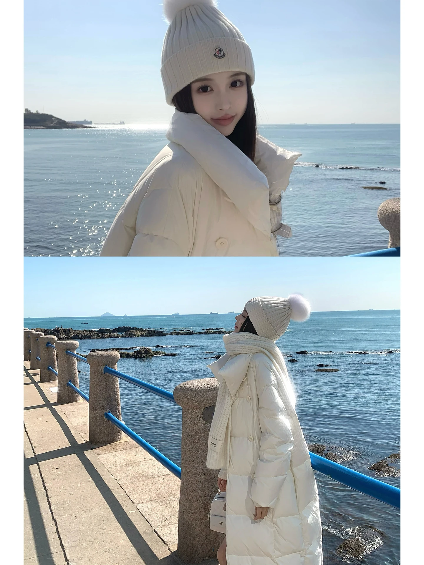 Sister Titi Long White Du down Jaet Women's Winter Warm Casual Loose Fit Faionable Outerwear Nylon Fabric Thiened
Sister Titi Long White Du down Jaet Women's Winter Warm Casual Loose Fit Faionable Outerwear Nylon Fabric Thiened