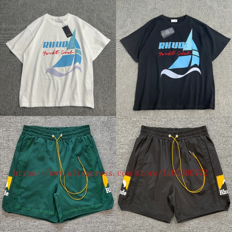 New Arrival RHUDE Print Casual Shorts Loose Street Shorts with Pockets Men's High Quality Shorts
New Arrival RHUDE Print Casual Shorts Loose Street Shorts with Pockets Men's High Quality Shorts