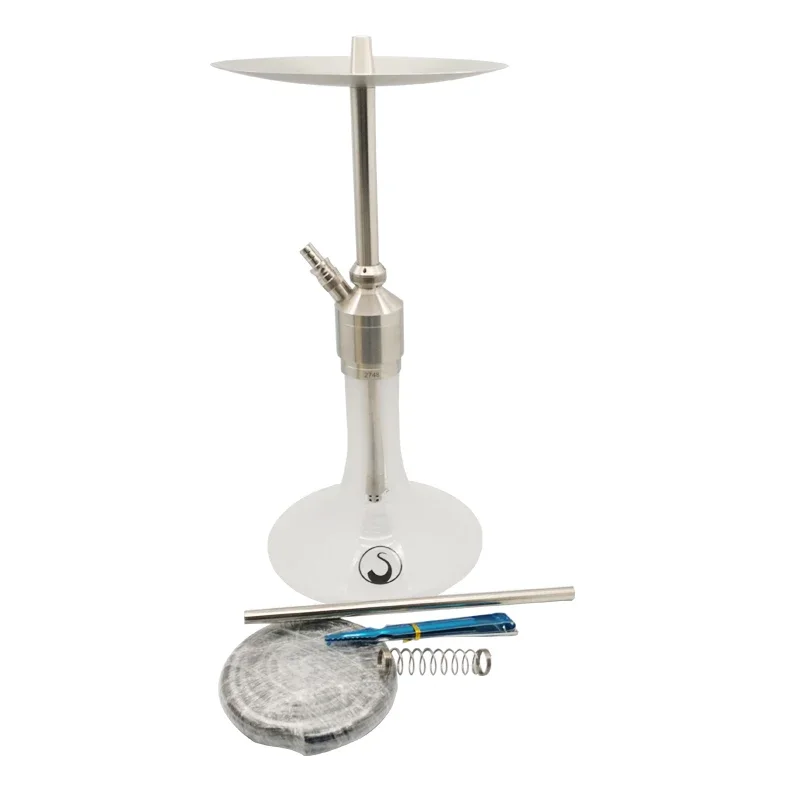 Hookah 304 Stainless Steel With Silicone Hose with Hookah Carbon Tongs and Hookah Bowl Shisha Set 1 To 4 Hose Factory Wholesale
Hookah 304 Stainless Steel With Silicone Hose with Hookah Carbon Tongs and Hookah Bowl Shisha Set 1 To 4 Hose Factory Wholesale