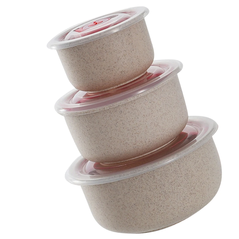 3pcs Fresh Bowls Set Lids Nesting Containers Food Storage Box Lunch Bowl Eco Friendly Biodegradable Microwave Safe
3pcs Fresh Bowls Set Lids Nesting Containers Food Storage Box Lunch Bowl Eco Friendly Biodegradable Microwave Safe