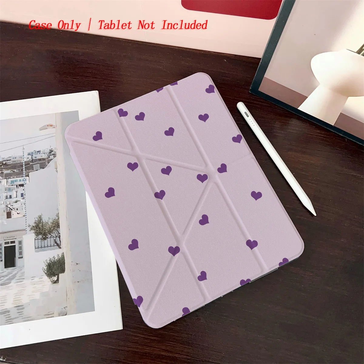 Y-Shape Foldable Stand Fresh Printed iPad Case, Auto Sleep/Wake, Fashion Minimalist Style, 8 Styles, Fits Various Apple Models
Y-Shape Foldable Stand Fresh Printed iPad Case, Auto Sleep/Wake, Fashion Minimalist Style, 8 Styles, Fits Various Apple Models