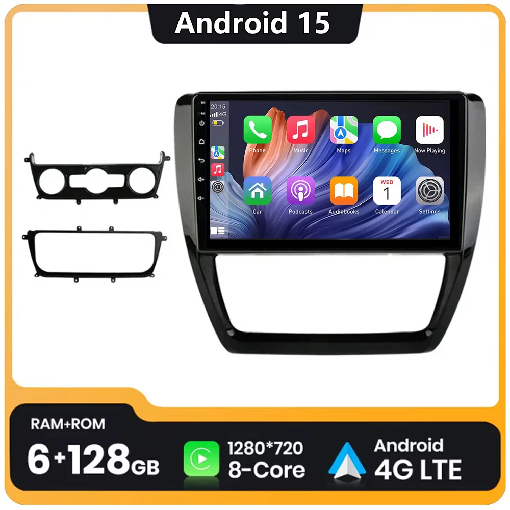 Android 15 Carplay Auto For Volkswagen Jetta 6 2011 - 2018 4G+WIFI GPS Car Radio Navigation Multimedia Video Player Stereo BT
Android 15 Carplay Auto For Volkswagen Jetta 6 2011 - 2018 4G+WIFI GPS Car Radio Navigation Multimedia Video Player Stereo BT