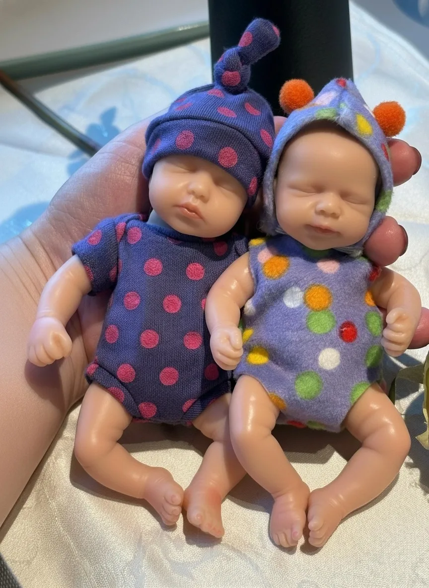 A️1 Pascale или Loulou 6-дюймовая мини-силиконовая кукла реборн ручной работы Реалистичная кукла реборн ручной работы Мягкая на ощупь кукла Bebe для новорожденных
A️1 Pascale или Loulou 6-дюймовая мини-силиконовая кукла реборн ручной работы Реалистичная кукла реборн ручной работы Мягкая на ощупь кукла Bebe для новорожденных