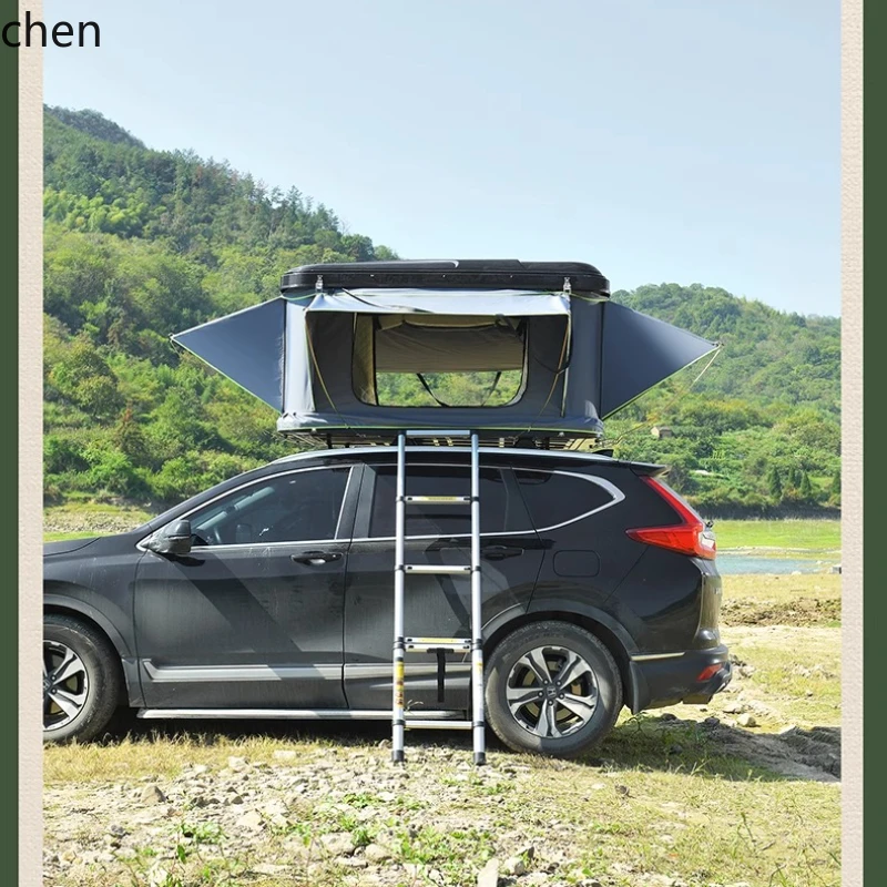 HXL hard shell rainproof roof tent fully automatic folding car self-driving tour outdoor camping
HXL hard shell rainproof roof tent fully automatic folding car self-driving tour outdoor camping