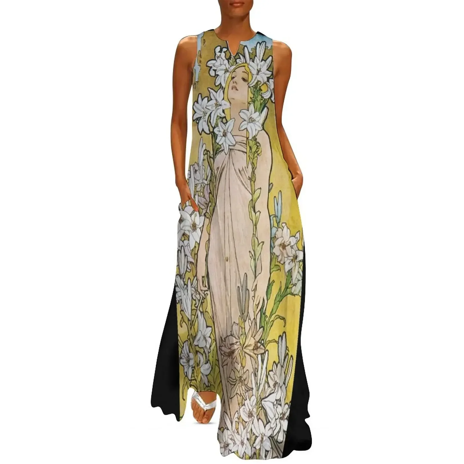 Alphonse Mucha - Lily Long Dress elegant party dresses for women 2025 elegant women's dresses sale dresses for prom Dress
Alphonse Mucha - Lily Long Dress elegant party dresses for women 2025 elegant women's dresses sale dresses for prom Dress