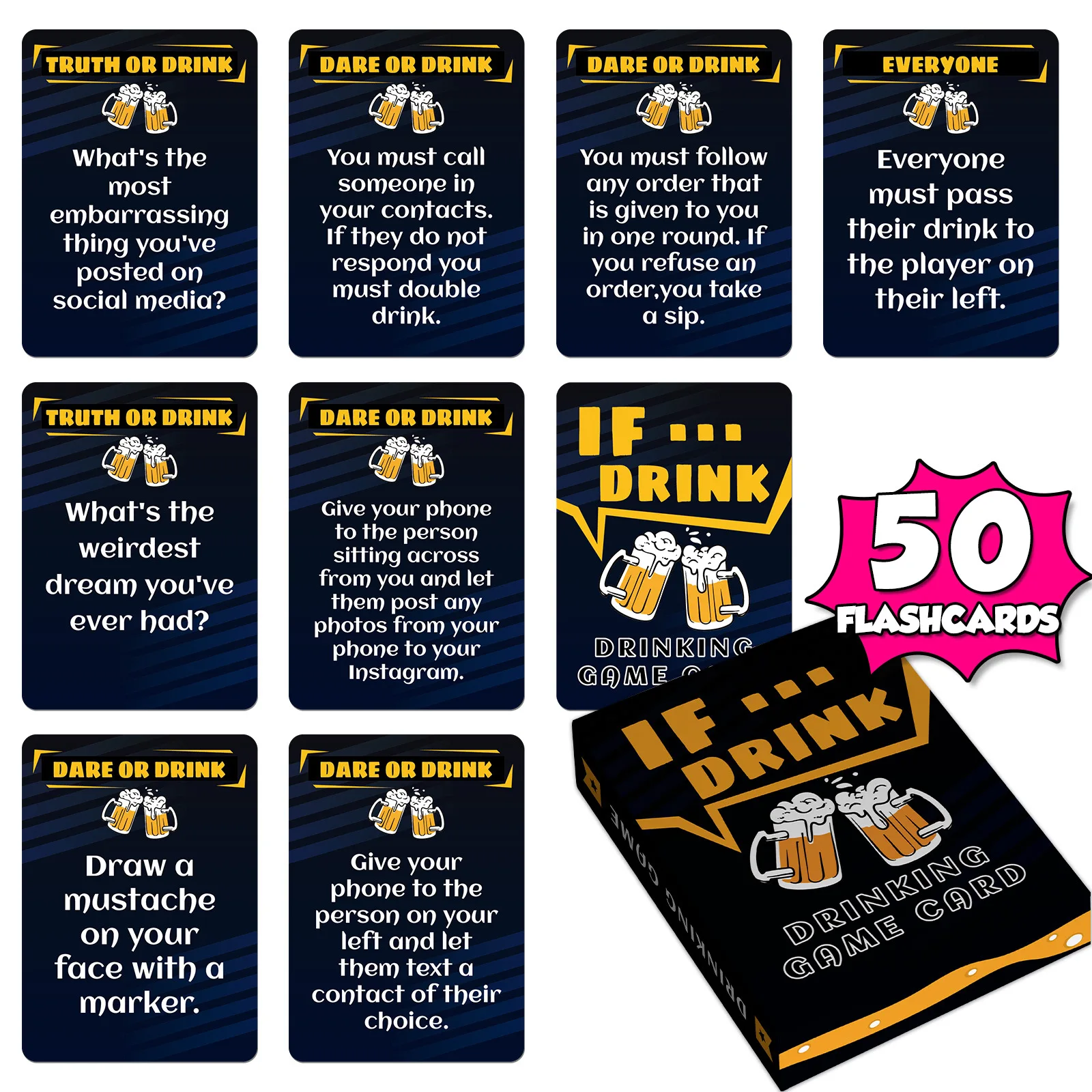 creative and visually appealing beer illustration warm-up board game cards, essential cards for adult party and dinner table
creative and visually appealing beer illustration warm-up board game cards, essential cards for adult party and dinner table