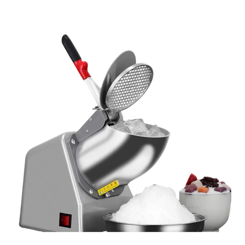 Electric Ice Crusher - Professional Snow Cone Maker for Business Use
Electric Ice Crusher - Professional Snow Cone Maker for Business Use