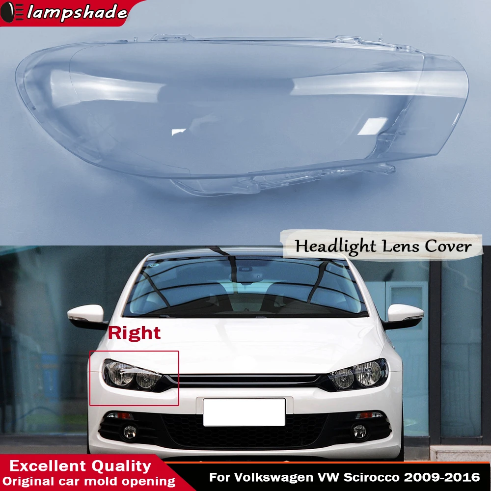 Car Replacement Headlight Shell Front Auto Lens Glass Headlamp transparent Light Cover For Volkswagen VW Scirocco 2009 - 2016
Car Replacement Headlight Shell Front Auto Lens Glass Headlamp transparent Light Cover For Volkswagen VW Scirocco 2009 - 2016