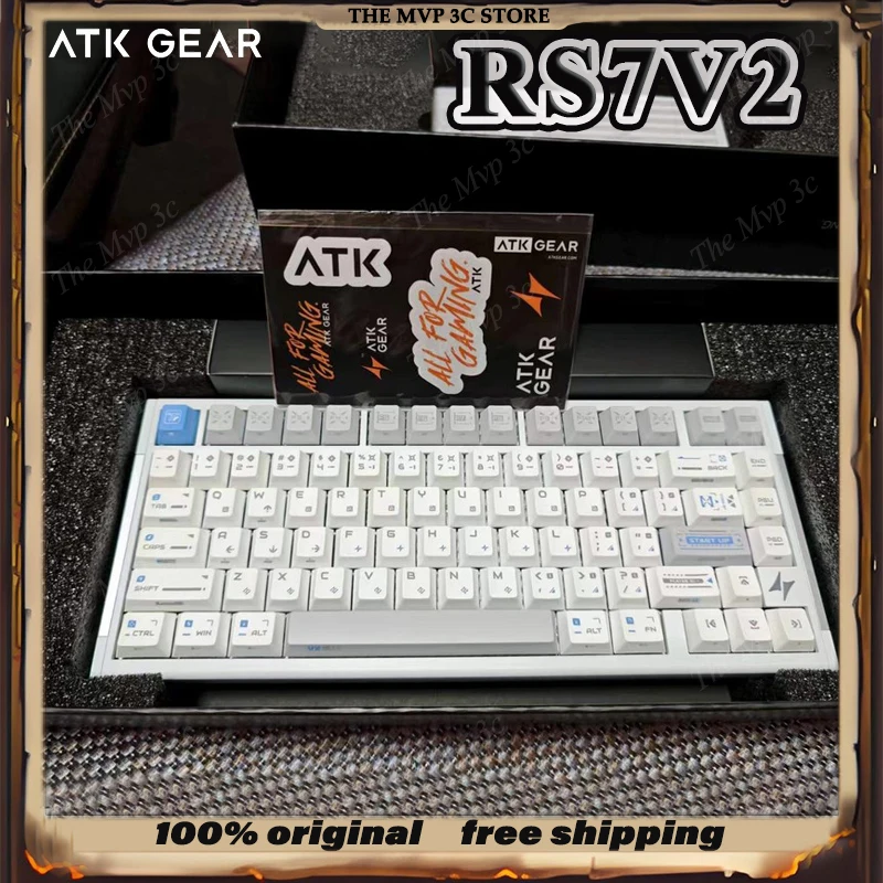 Продажа ATK RS7V2 Магнитный переключатель Игровая клавиатура 75% раскладка Переключатель Поддержка RT0.001mm DKS SOCD TGL RGB Blazing Wind Gen3 Ultra
Продажа ATK RS7V2 Магнитный переключатель Игровая клавиатура 75% раскладка Переключатель Поддержка RT0.001mm DKS SOCD TGL RGB Blazing Wind Gen3 Ultra