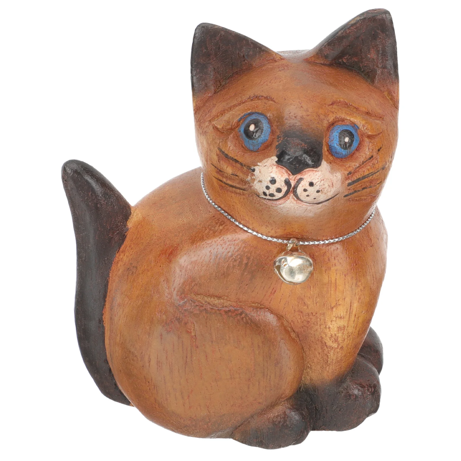 Wooden Cat Solid Wood Carved Animal Statue Small Size Home Decor Ornament For Bookshelf Farmhouse Rustic Decoration Wooden
Wooden Cat Solid Wood Carved Animal Statue Small Size Home Decor Ornament For Bookshelf Farmhouse Rustic Decoration Wooden