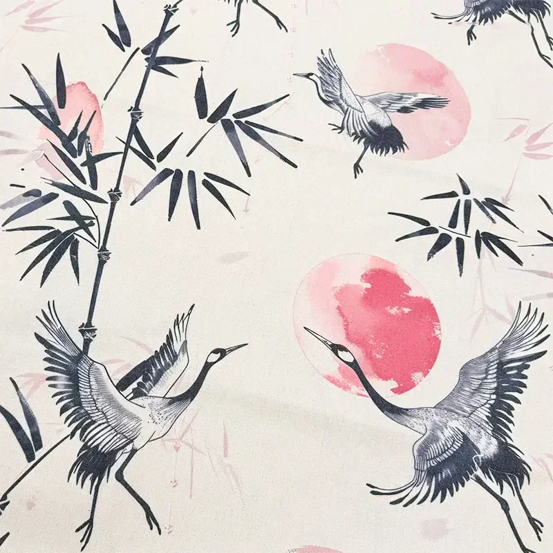 150x100cm Digital Printing Cotton Linen Sewing Fabric Spring and Summer Chinese Style Making DIY Dress Shirt Skirt Pajamas Cloth
150x100cm Digital Printing Cotton Linen Sewing Fabric Spring and Summer Chinese Style Making DIY Dress Shirt Skirt Pajamas Cloth