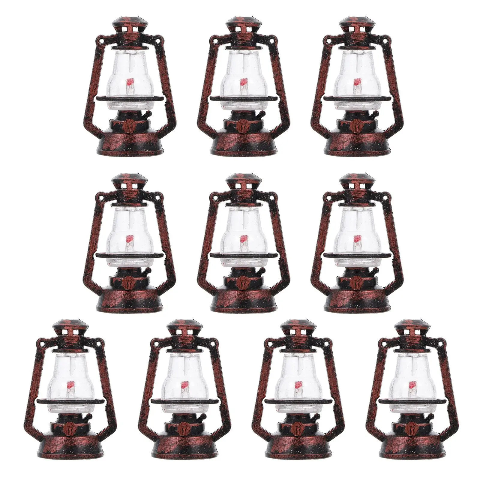 Mini Kerosene Lamp 10 Pcs Plastic Handheld Retro Party Xmas Halloween Home Office Lantern Light Decor Accessories Miniature
Mini Kerosene Lamp 10 Pcs Plastic Handheld Retro Party Xmas Halloween Home Office Lantern Light Decor Accessories Miniature