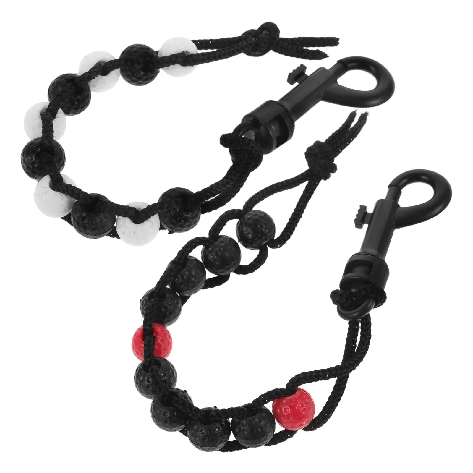2Pcs Golf Stroke Counter Wrist Score Tracker BlackWhiteBlackRed Plastic Beads Portable Golfing Training Supplies
2Pcs Golf Stroke Counter Wrist Score Tracker BlackWhiteBlackRed Plastic Beads Portable Golfing Training Supplies