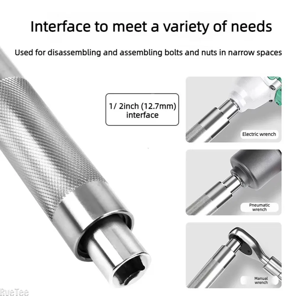 1PC Universal Offset Impact Extension Wrench, Ratchet Wrench High Torque Auto Repair Tool, 1/2 Manual Automatic repair tools
1PC Universal Offset Impact Extension Wrench, Ratchet Wrench High Torque Auto Repair Tool, 1/2 Manual Automatic repair tools