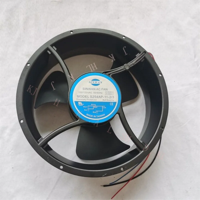 N for Taiwan xinwan S254AP-11-2/3 WB Cooling Fan 100/120V 3 wire Speed regulation
N for Taiwan xinwan S254AP-11-2/3 WB Cooling Fan 100/120V 3 wire Speed regulation